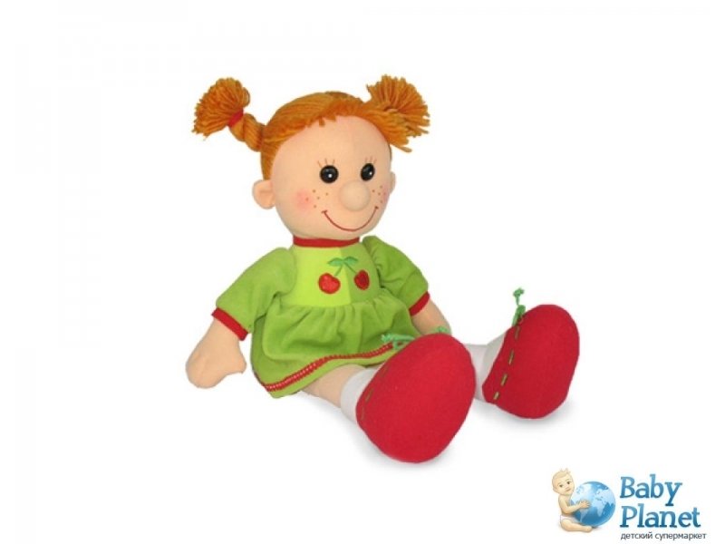 Мягкая игрушка Мульти-пульти "Кукла Майя в платье с вишнями" (LA8575C)