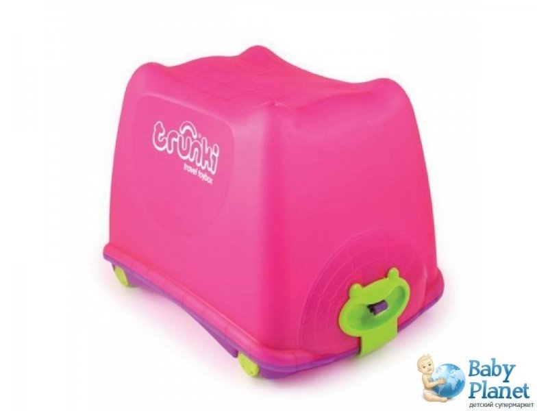 Ящик для игрушек Trunki Toy Box Pink TRUA-0052 (розовый)