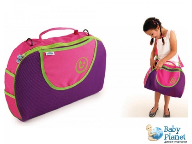Сумка для коляски Trunki Tote Bag (розовая с фиолетовым)