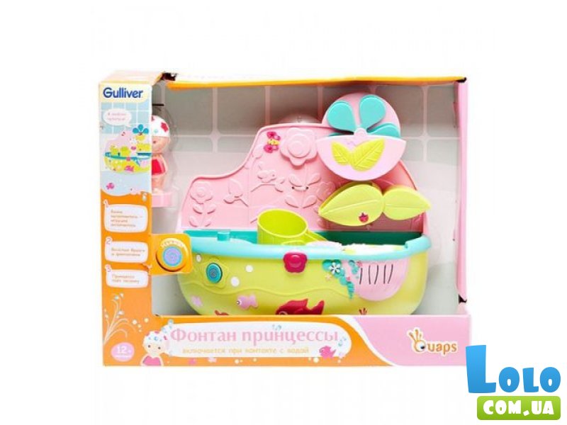 Интерактивная игрушка для купания Ouaps "Фонтан принцессы" (61157)