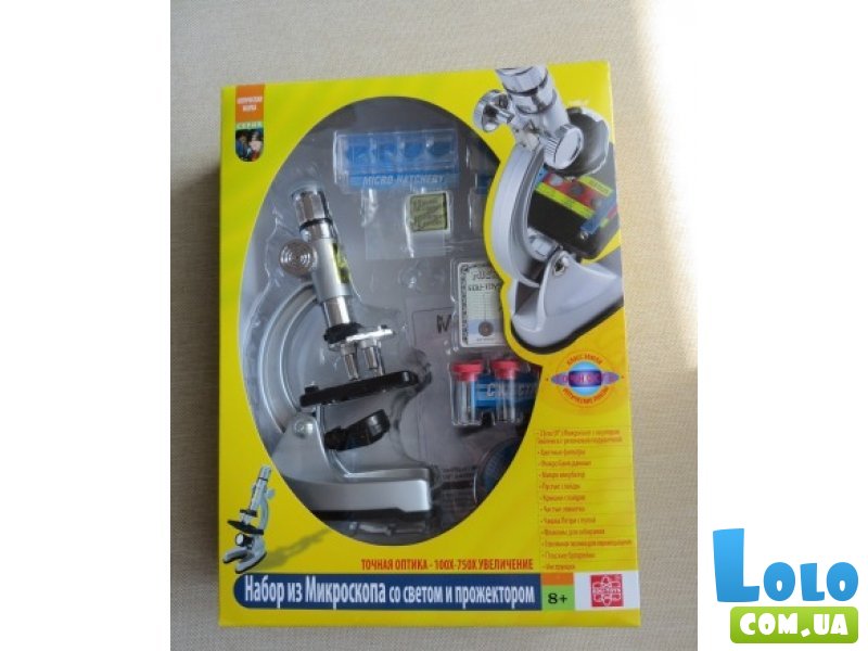 Микроскоп Edu-Toys с подсветкой и проектором (MS007)