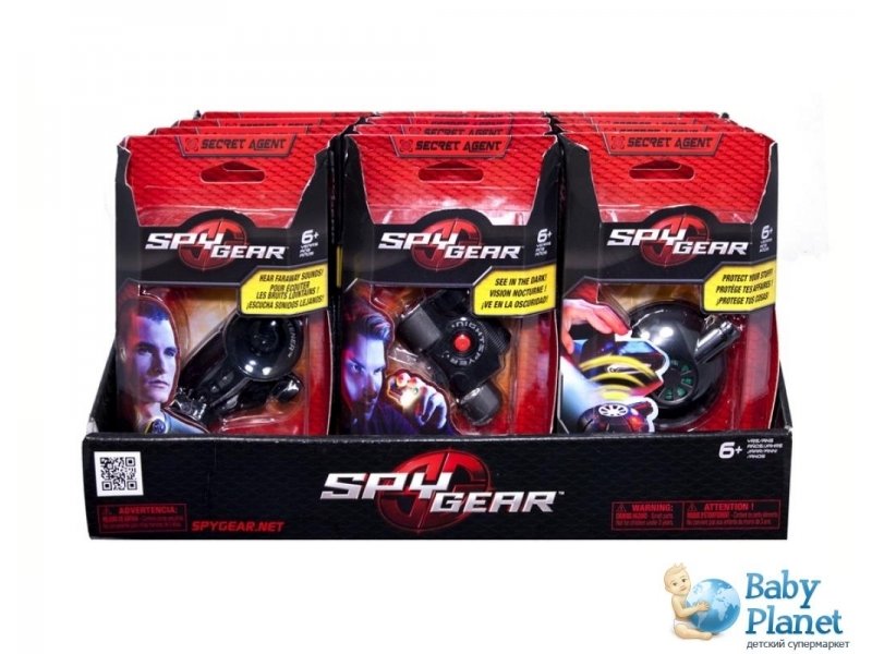 Миниатюрные шпионские устройства Spin Master "Spy Gear" SM70409 (в ассортименте)