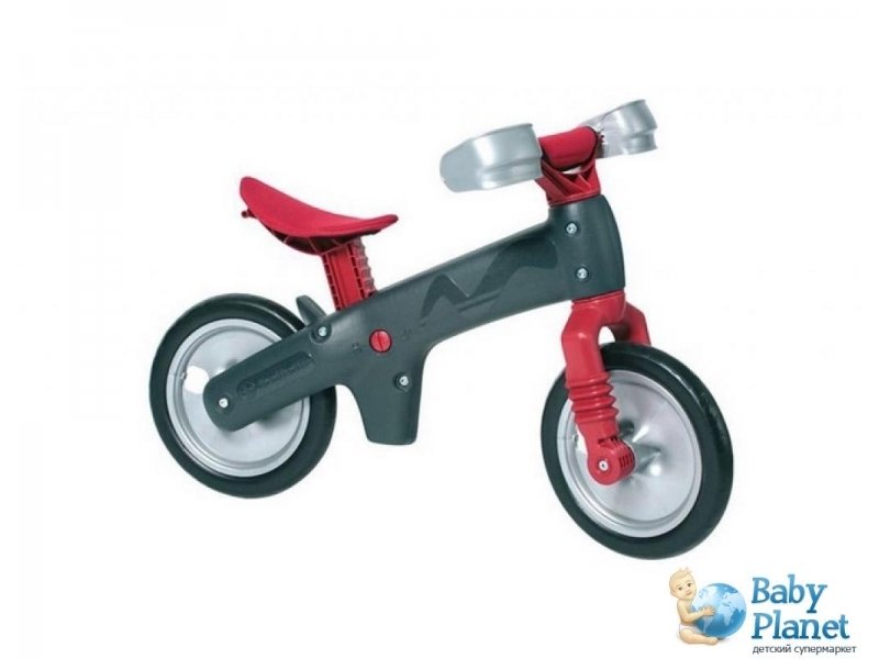 Велосипед двухколесный беговой Bellelli B-Bip Pl BIC-78 (серый с красный)