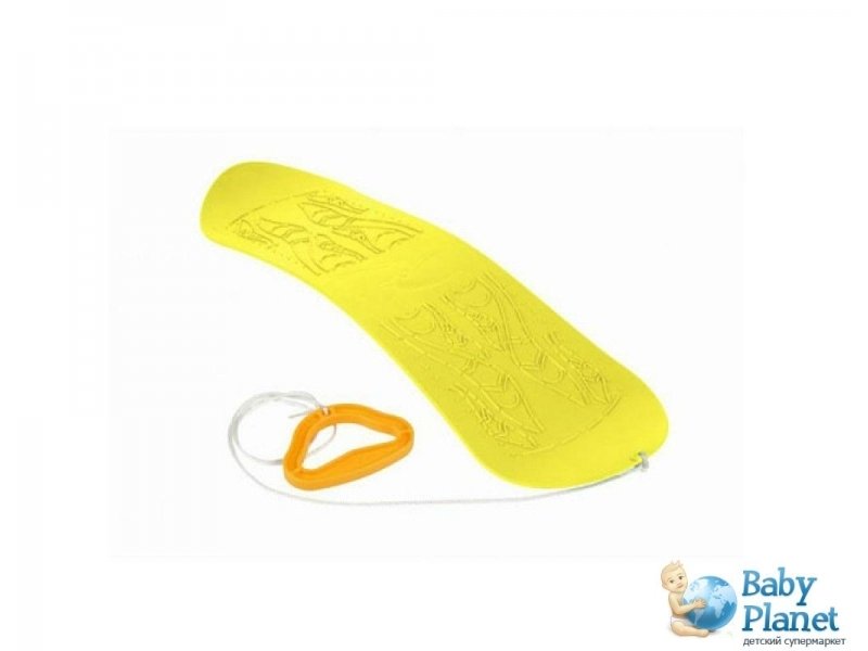 Санки Plast Kon Skyboard SAN-03-01 (жёлтые)