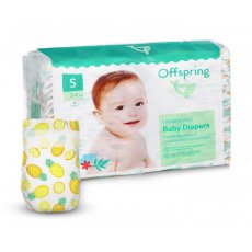 Подгузники Pineapple S (3-6 кг) 48 шт, Offspring