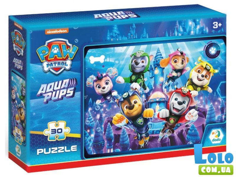 Пазлы Paw Patrol. Aqua pups, DoDo, 30 эл.