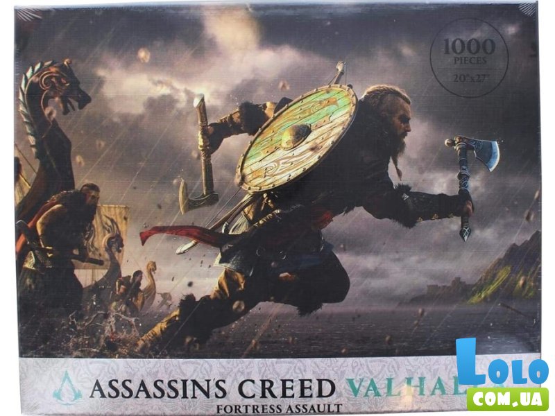 Пазлы Assassin's Creed Valhalla Fortress Assault, ABYstyle, 1000 эл.