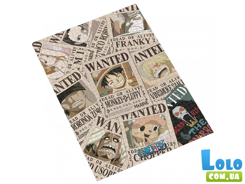 Пазлы One Piece Wanted (Ван Пис), ABystyle, 1000 эл.
