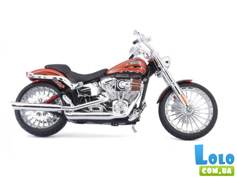 Мотоцикл металлический Harley-Davidson CVO Breakout 2014, Maisto (orange)