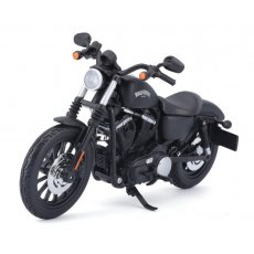 Мотоцикл металлический Harley-Davidson Sportster Iron 883, Maisto (flat black)