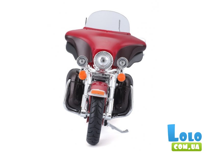 Мотоцикл металлический Harley-Davidson Big Glide, Maisto (metallic red)