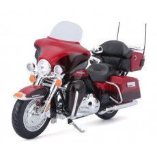 Мотоцикл металлический Harley-Davidson Big Glide, Maisto (metallic red)