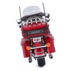 Мотоцикл металлический Harley-Davidson Big Glide, Maisto (metallic red)