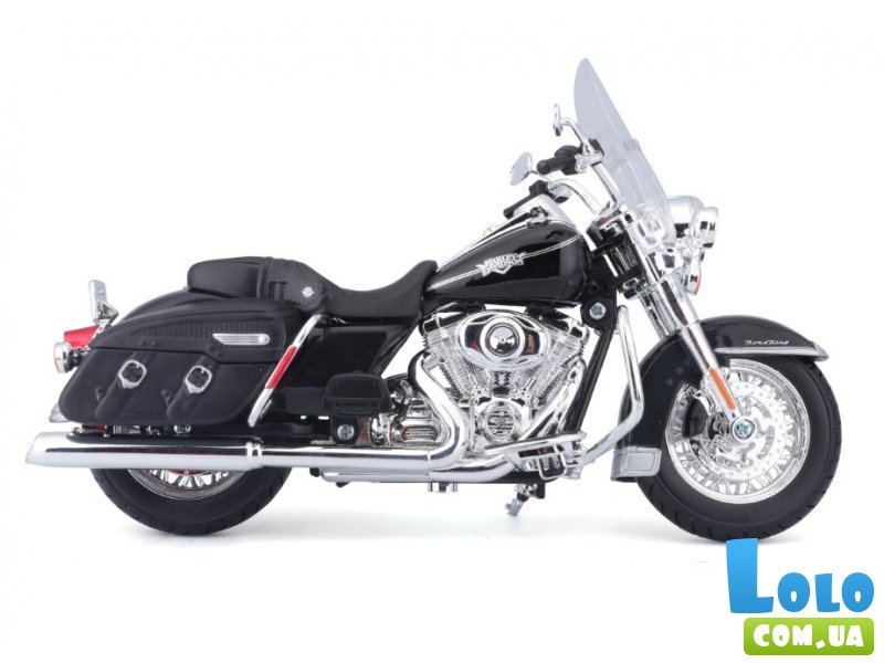 Мотоцикл металлический Harley-Davidson Road King Classic, Maisto (black)