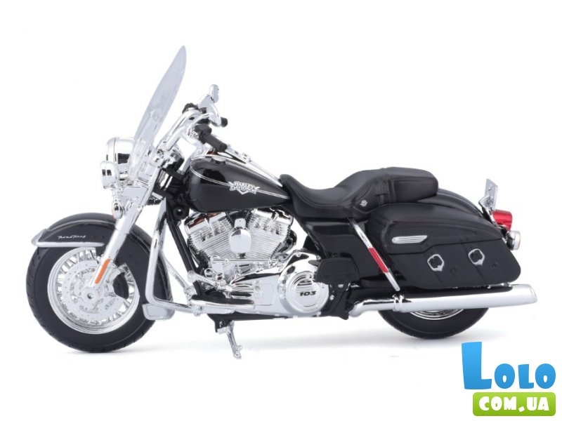 Мотоцикл металлический Harley-Davidson Road King Classic, Maisto (black)