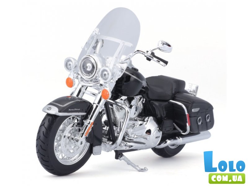 Мотоцикл металлический Harley-Davidson Road King Classic, Maisto (black)