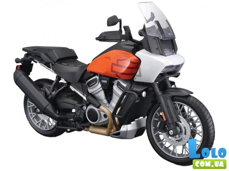 Мотоцикл металлический Harley-Davidson Pan America 1250, Maisto (orange)