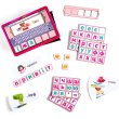 Деревянный планшет для девочек Собери слово по картинке, Ubee (укр.)