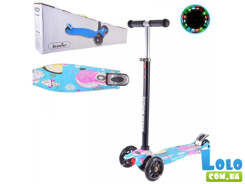 Самокат детский трехколесный, Bambi