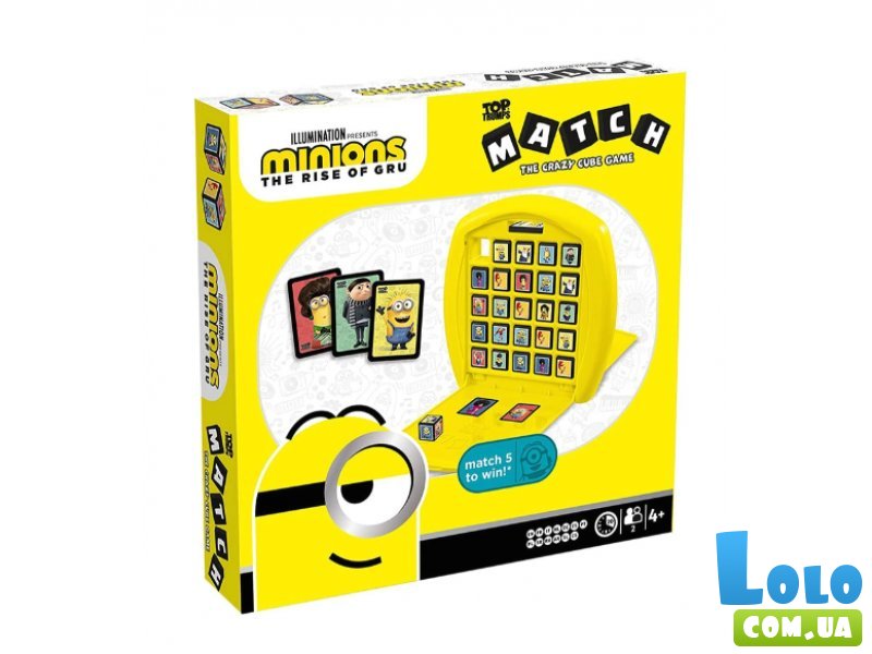 Настольная игра Minions Top Trumps Match, Winning Move