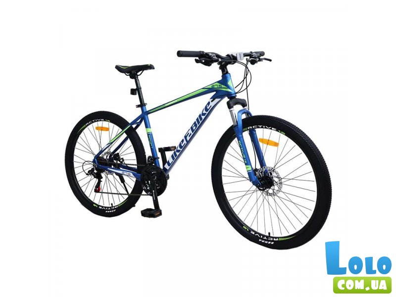Велосипед взрослый двухколесный Lile2Bike Active 1.0 (синий)