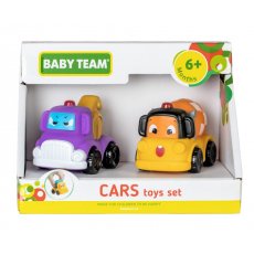 Набор игрушек Машины с бетоносмесителем, Baby Team