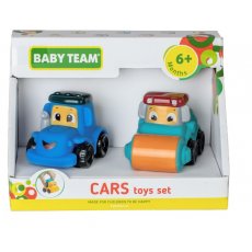 Набор игрушек Машини с катком, Baby Team