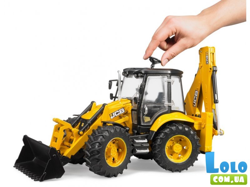 Трактор-погрузчик JCB 5CX Eco, Bruder