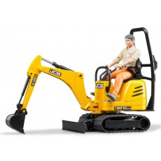 Мини-экскаватор JCB 8010 CTS с фигуркой водителя, Bruder