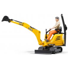 Мини-экскаватор JCB 8010 CTS с фигуркой водителя, Bruder