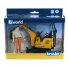 Мини-экскаватор JCB 8010 CTS с фигуркой водителя, Bruder