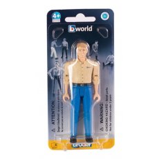 Фигурка Мужчина в голубых брюках, Bruder