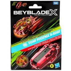 Волчок Beyblade X Soar Phoenix с делюкс пусковым механизмом, Hasbro