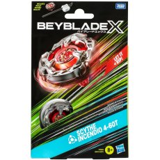 Волчок Beyblade X Scythe Incendio с пусковым устройством, Hasbro