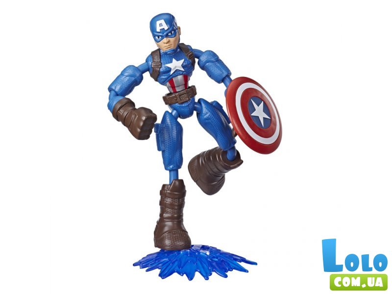 Фигурка Avengers Bend and Flex Капитан Америка, Hasbro