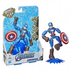 Фигурка Avengers Bend and Flex Капитан Америка, Hasbro