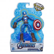 Фигурка Avengers Bend and Flex Капитан Америка, Hasbro