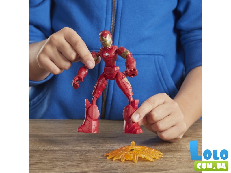 Фигурка Avengers Bend and Flex Железный Человек, Hasbro