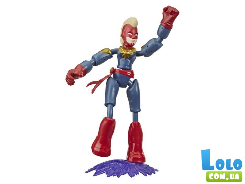 Фигурка Avengers Bend and Flex Капитан Марвел, Hasbro