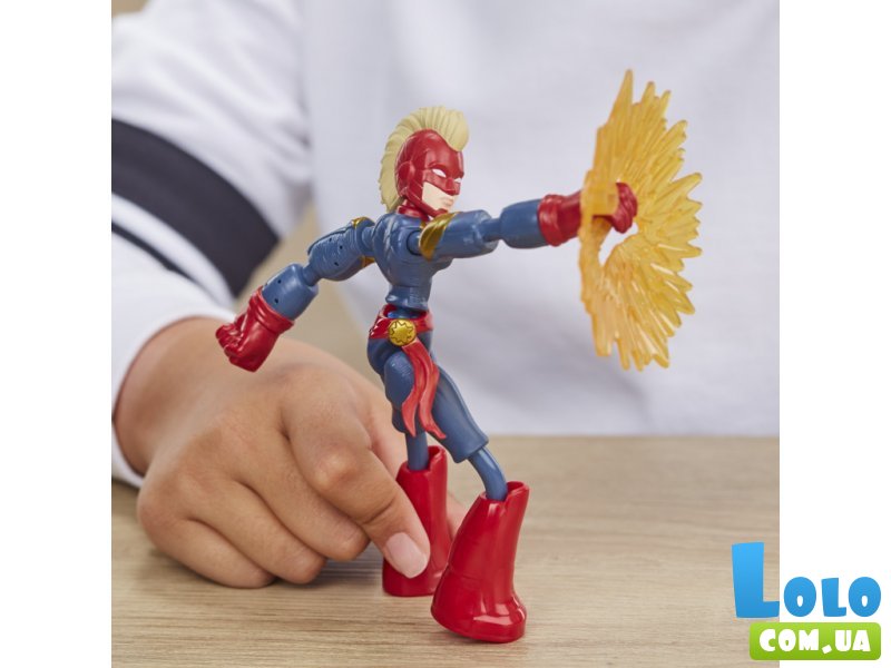 Фигурка Avengers Bend and Flex Капитан Марвел, Hasbro