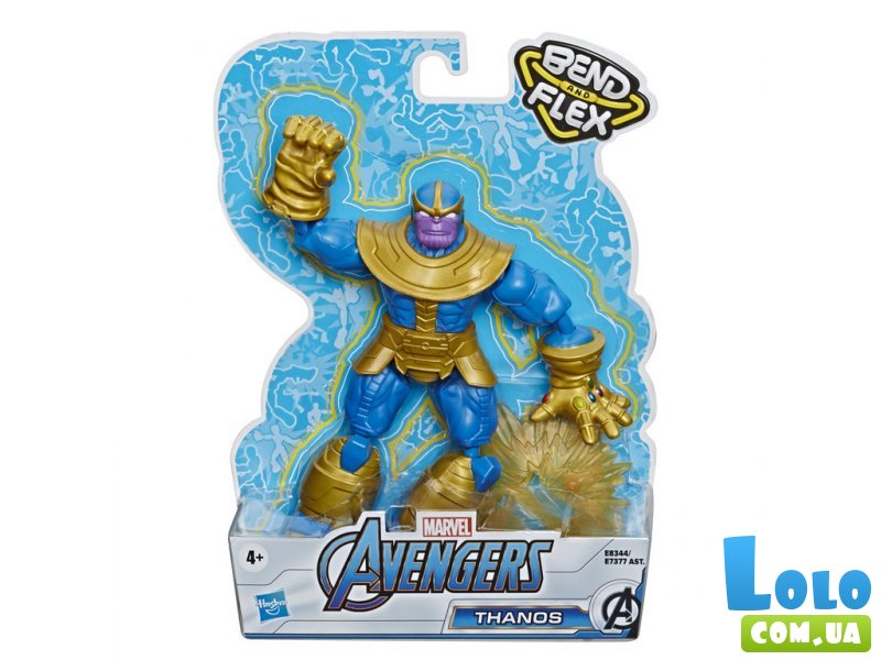 Фигурка Avengers Bend and Flex Танос, Hasbro