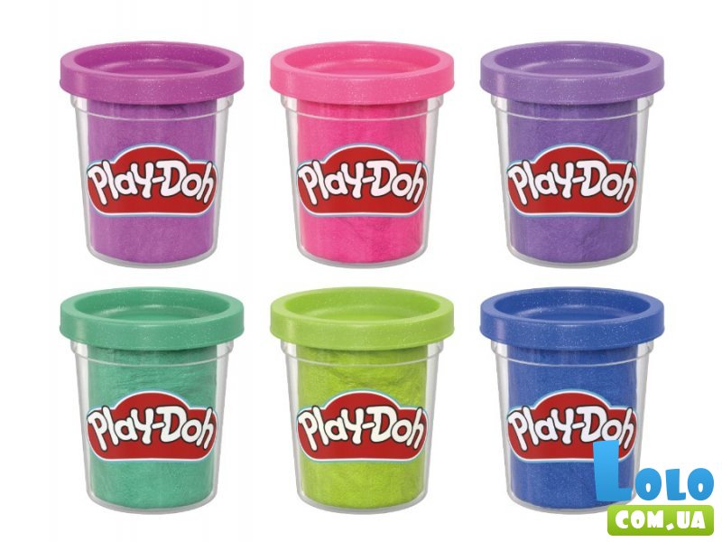 Набор для лепки Блестящая коллекция, Play-Doh