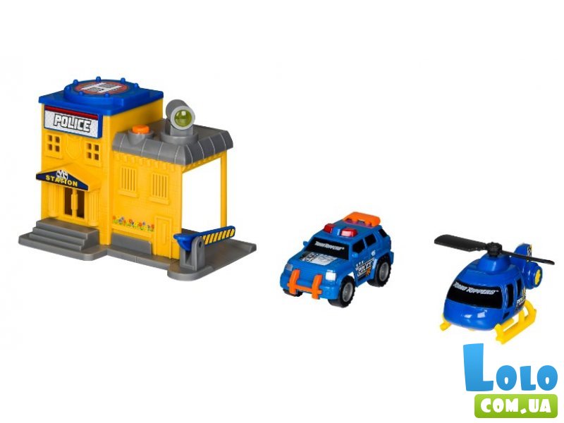 Игровой набор Mini City Playsets Полицейское депо, Road Rippers