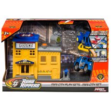 Игровой набор Mini City Playsets Полицейское депо, Road Rippers