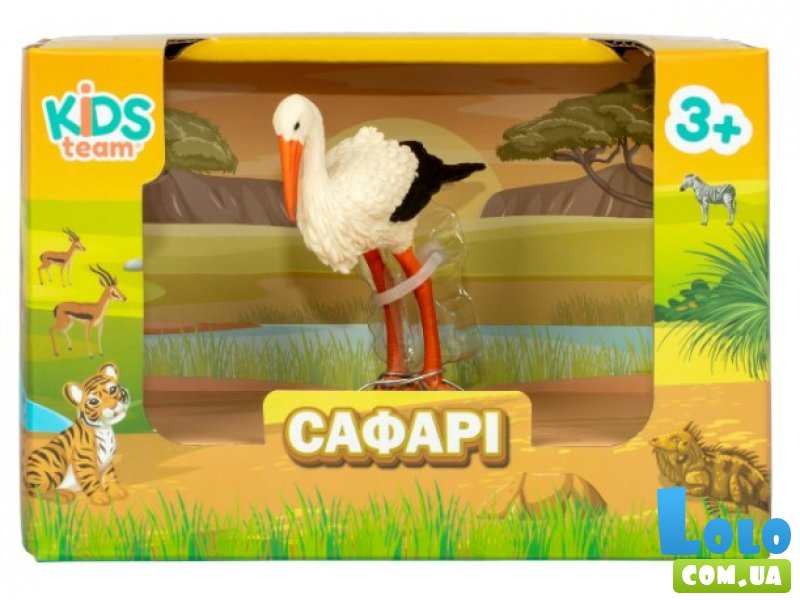 Фигурка Сафари. Аист, Kids Team