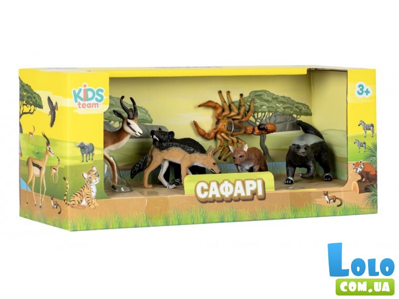 Набор фигурок Сафари. Африканские животные, Kids Team