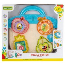 Музыкальная игрушка Пазл-сортер, Baby Team (в ассортименте)