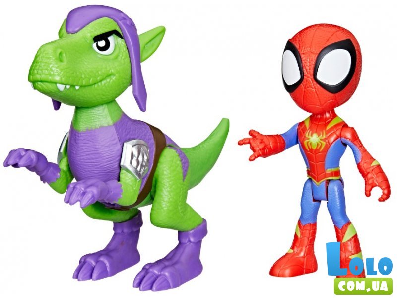 Набор фигурок Спайди и Гоблин-Раптор, Hasbro