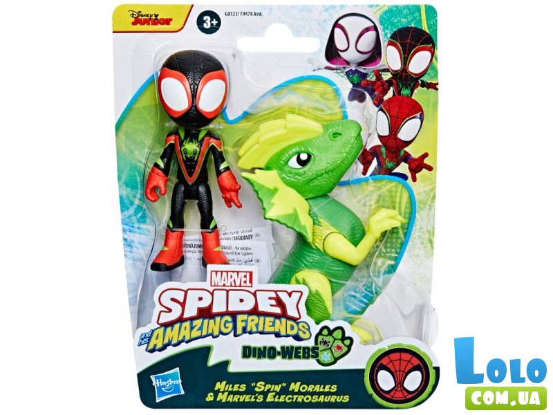 Набор фигурок Спайди и Гоблин-Раптор, Hasbro