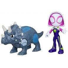 Набор фигурок Герой и Дино Спайди и его удивительные друзья, Hasbro